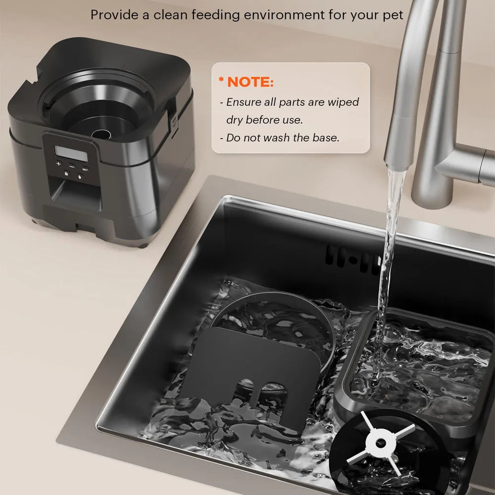 Automatischer Futterautomat mit Timer & LCD-Display