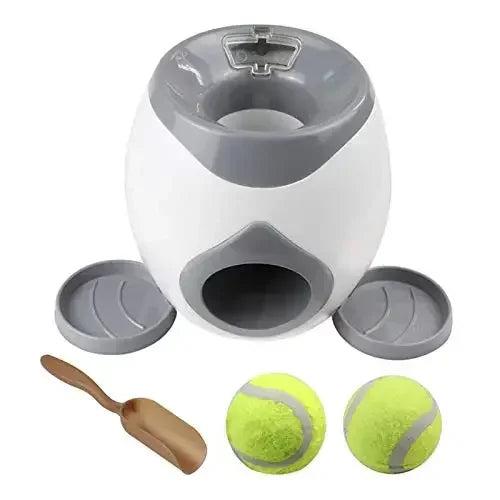 Interaktiver Tennisball-Futterautomat für Hunde