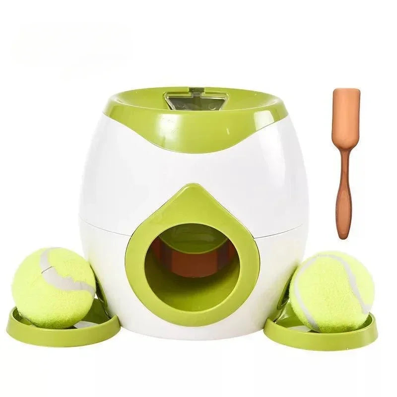Interaktiver Tennisball-Futterautomat für Hunde